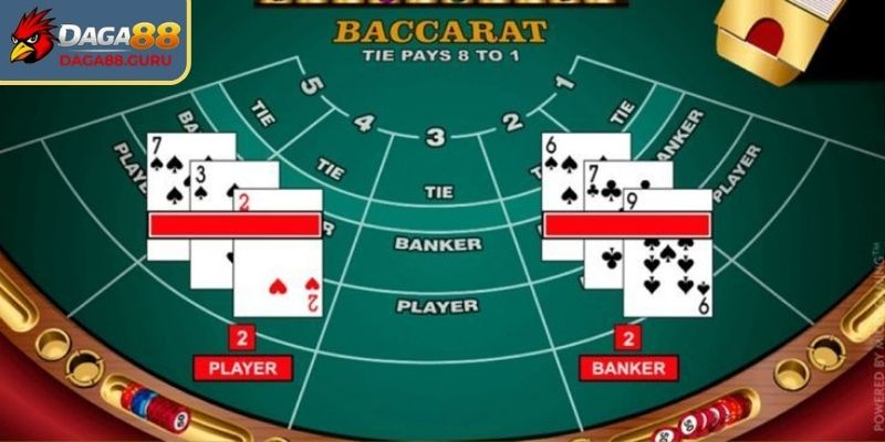 Quy tắc rút bài đặc biệt trong cách tính Baccarat