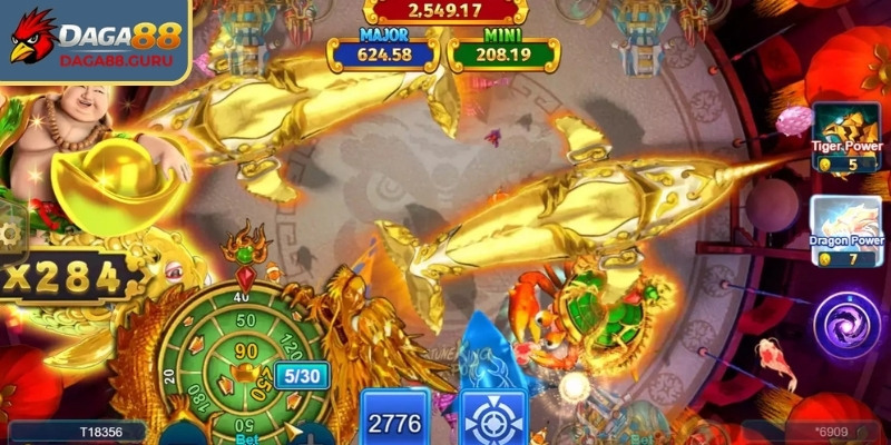 Fortune King Jackpot Daga88 mang phong cách vua rồng săn