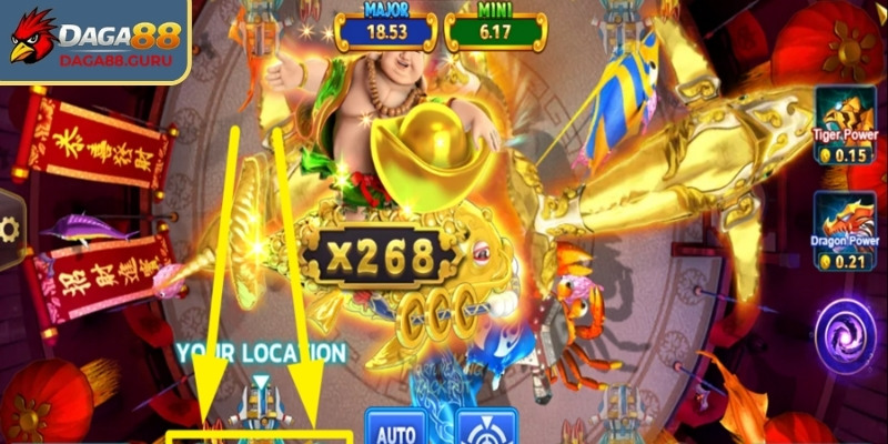 Săn boss trong Fortune King Jackpot tăng tỷ lệ thắng