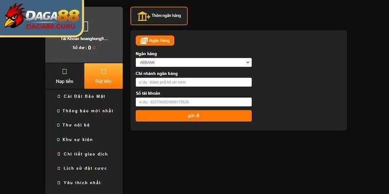 Giao dịch bổ sung vốn bằng thẻ cào